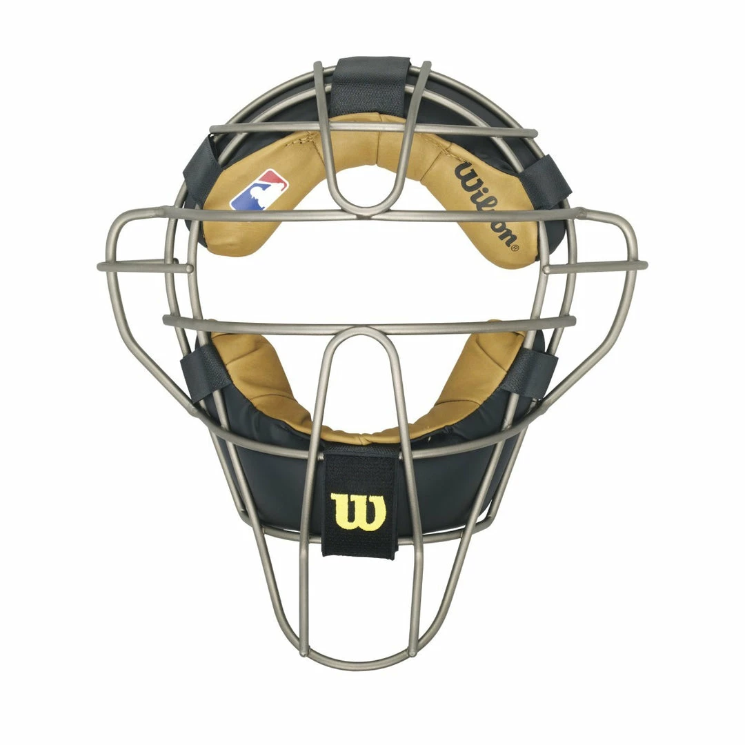 Wilson DYNA-LITE TITANIUM UMPIRE MASK Face Masks & Helmets 3 Wilson DYNA-LITE TITANIUM UMPIRE MASK Face Masks & Helmets