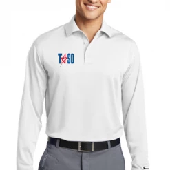 Stripes Plus TASO Embroidered Nike Volleyball Long Sleeve Shirt