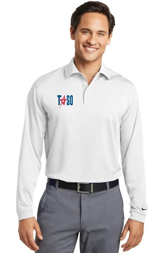 Stripes Plus TASO Embroidered Nike Volleyball Long Sleeve Shirt 3 Stripes Plus TASO Embroidered Nike Volleyball Long Sleeve Shirt