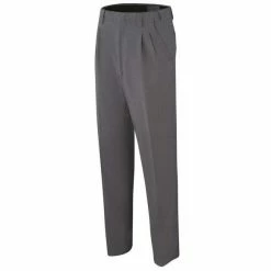Adams Stretch Pleated COMBO Pant Heather Grey Pants