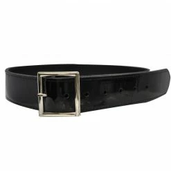 Smitty Black Patent 1 3/4" Leather Belt