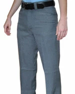 Smitty Women's Non-Expander 4-Way Flat Front COMBO Pant Heather Grey Pants