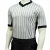 Smitty Grey Elite Performance Interlock V-Neck Shirt W/Black Pinstripes Shirts 2 Smitty Grey Elite Performance Interlock V-Neck Shirt W/Black Pinstripes Shirts