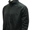 Smitty Track Style Black Jacket W/Knit Cuff Jackets 1 Smitty Track Style Black Jacket W/Knit Cuff Jackets