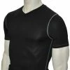 Compression Gear & Under Garments Smitty Black Compression Short Sleeve V-Neck Shirt 1 Compression Gear & Under Garments Smitty Black Compression Short Sleeve V-Neck Shirt