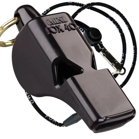 Fox 40 Mini Whistle W/Breakaway Lanyard 3 Fox 40 Mini Whistle W/Breakaway Lanyard