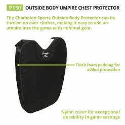 Champion Outside Body Umpire Chest Protector Chest Protectors