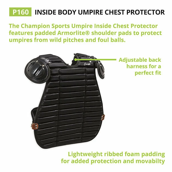 Chest Protectors Champion Inside Body Umpire Chest Protector 4 Chest Protectors Champion Inside Body Umpire Chest Protector