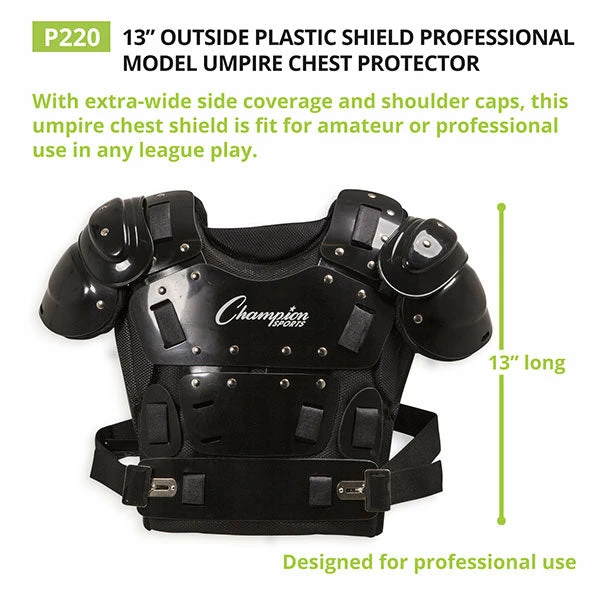 Champion Pro Model Umpire Chest Protector 5 Champion Pro Model Umpire Chest Protector