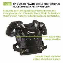 Champion Pro Model Umpire Chest Protector