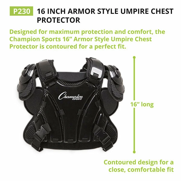 Chest Protectors Champion Armor Style Umpire Chest Protector 4 Chest Protectors Champion Armor Style Umpire Chest Protector