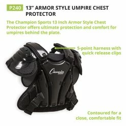 Chest Protectors Champion Armor Style Umpire Chest Protector 9 Chest Protectors Champion Armor Style Umpire Chest Protector