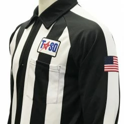 Smitty 2 1/4" Stripe TASO Long Sleeve Cold Weather Football Shirt