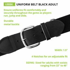 Champion Uniform Black Belt Belts 7 Champion Uniform Black Belt Belts