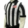 Smitty 2" Stripe Short Sleeve Football Shirt W/Flag Over Pocket 1 Smitty 2" Stripe Short Sleeve Football Shirt W/Flag Over Pocket