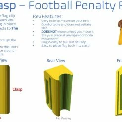 The Clasp - Football Penalty Flag Clip 9 The Clasp - Football Penalty Flag Clip