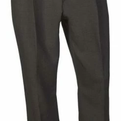 Honig's MLB Pleated Poly-Wool PLATE Pants Charcoal Grey