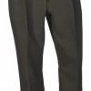 Honig's MLB Pleated Poly-Wool BASE Pants Charcoal Grey 2 Honig's MLB Pleated Poly-Wool BASE Pants Charcoal Grey