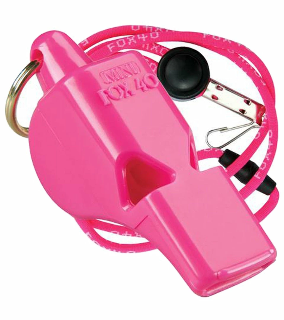 Fox 40 Mini Whistle W/Breakaway Lanyard 5 Fox 40 Mini Whistle W/Breakaway Lanyard