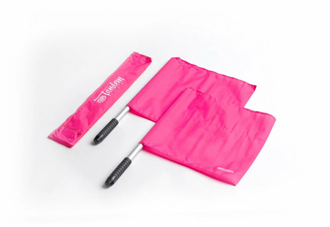 Tandem Game Gear Pink Linesman Flag Set 3 Tandem Game Gear Pink Linesman Flag Set
